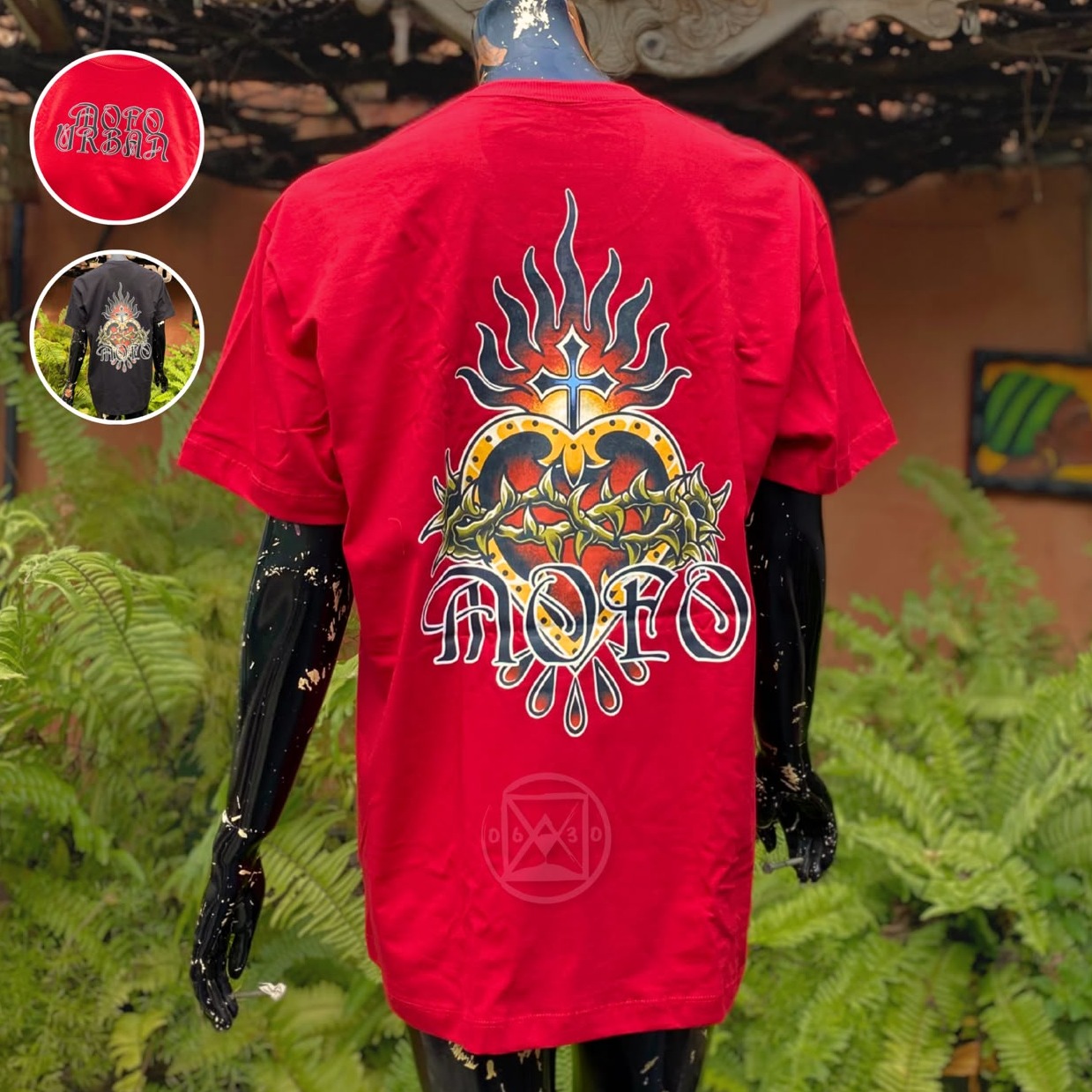CAMISA MOFO SACRO CORACAO