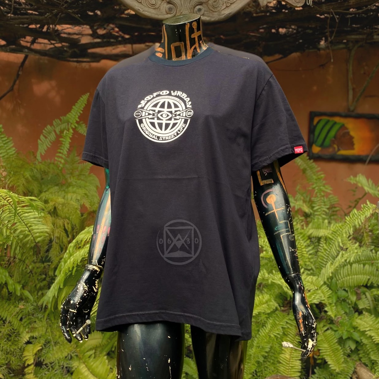 CAMISA MOFO GLOBE BLACK G - 1 UNID
