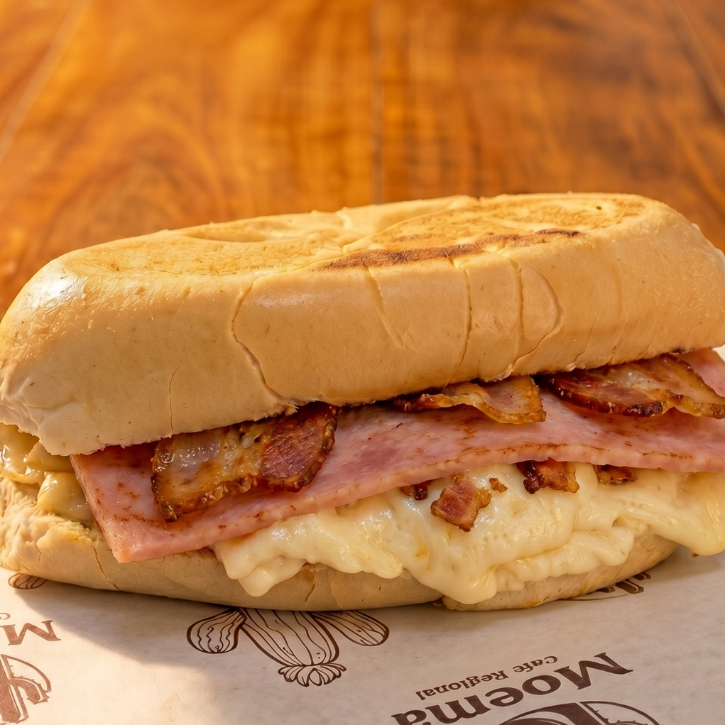 Sanduíche Misto Bacon OK