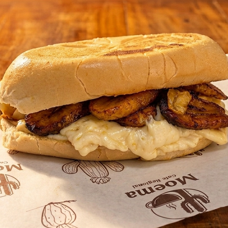 Sanduíche Banana e Queijo OK