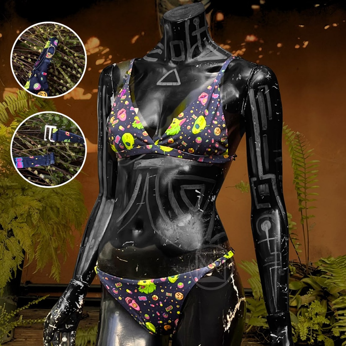 BIQUINI  ALIEN PRETO 