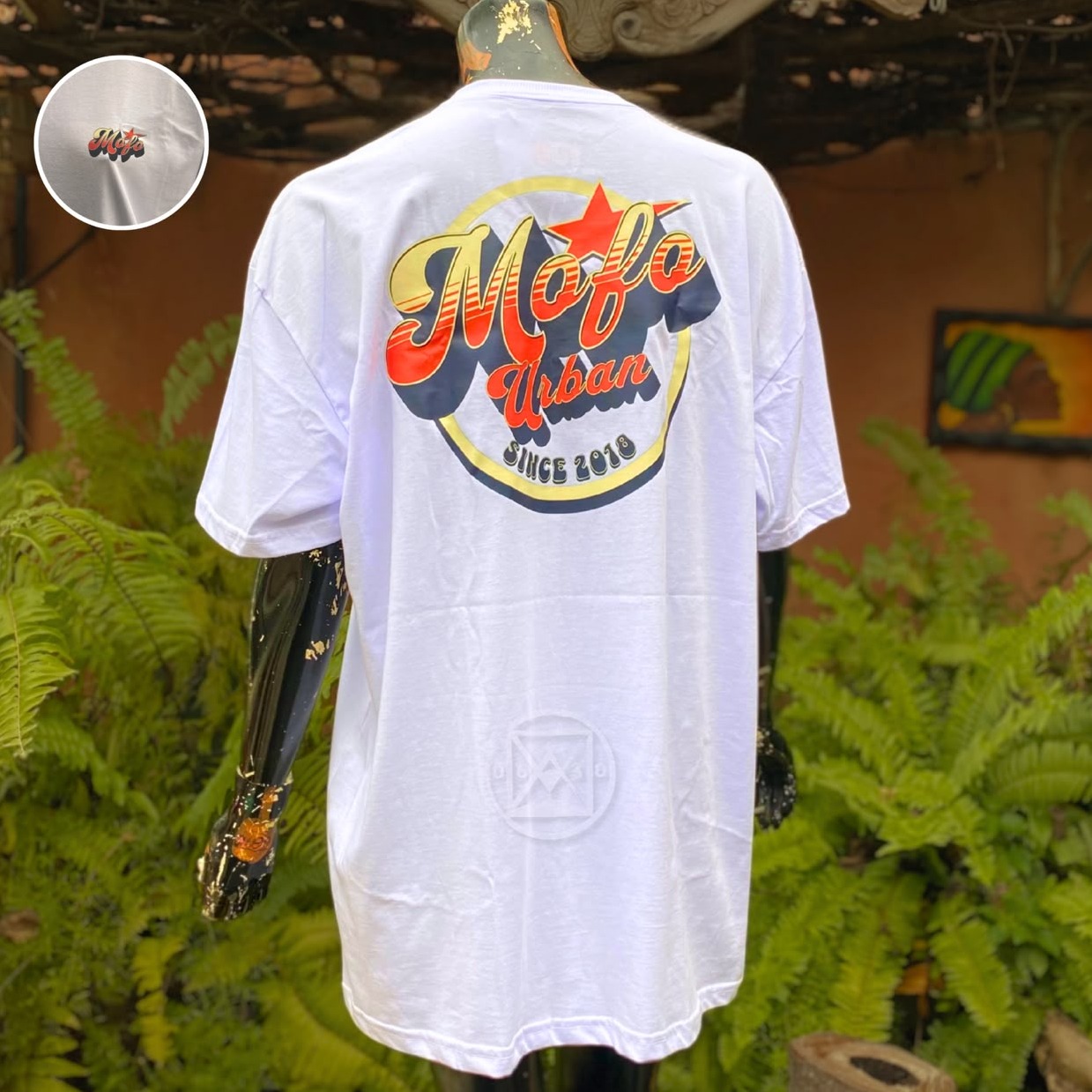 CAMISA MOFO CALIFA BRANCA XG - 1 UNID