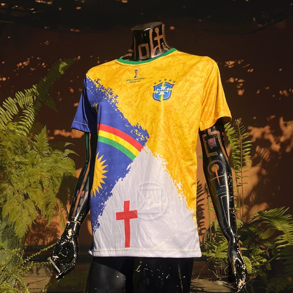BONECOS GIGANTES CAMISA DO BRASIL 