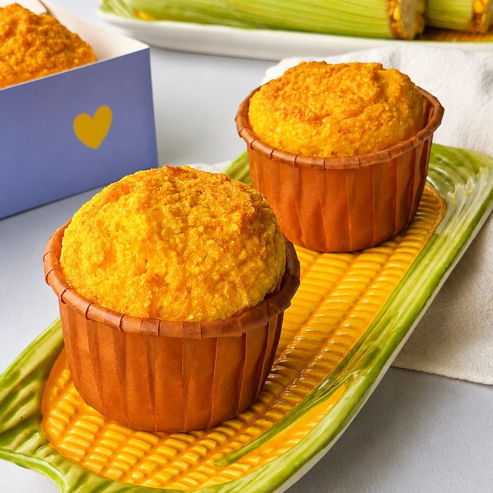 Bolinho de Milho com Parmesão