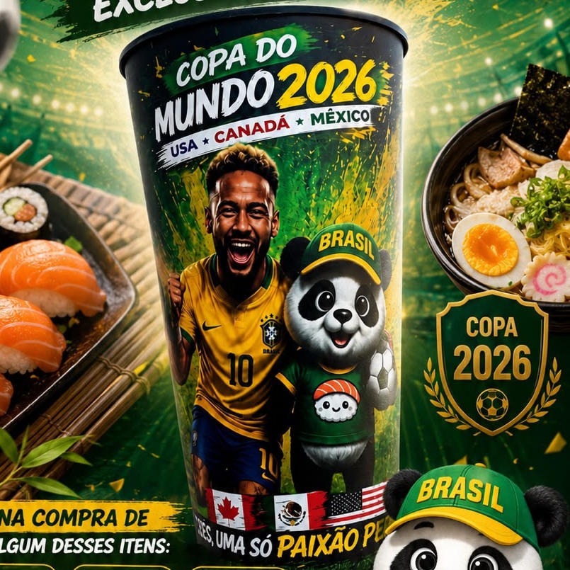 Copo  exclusivo