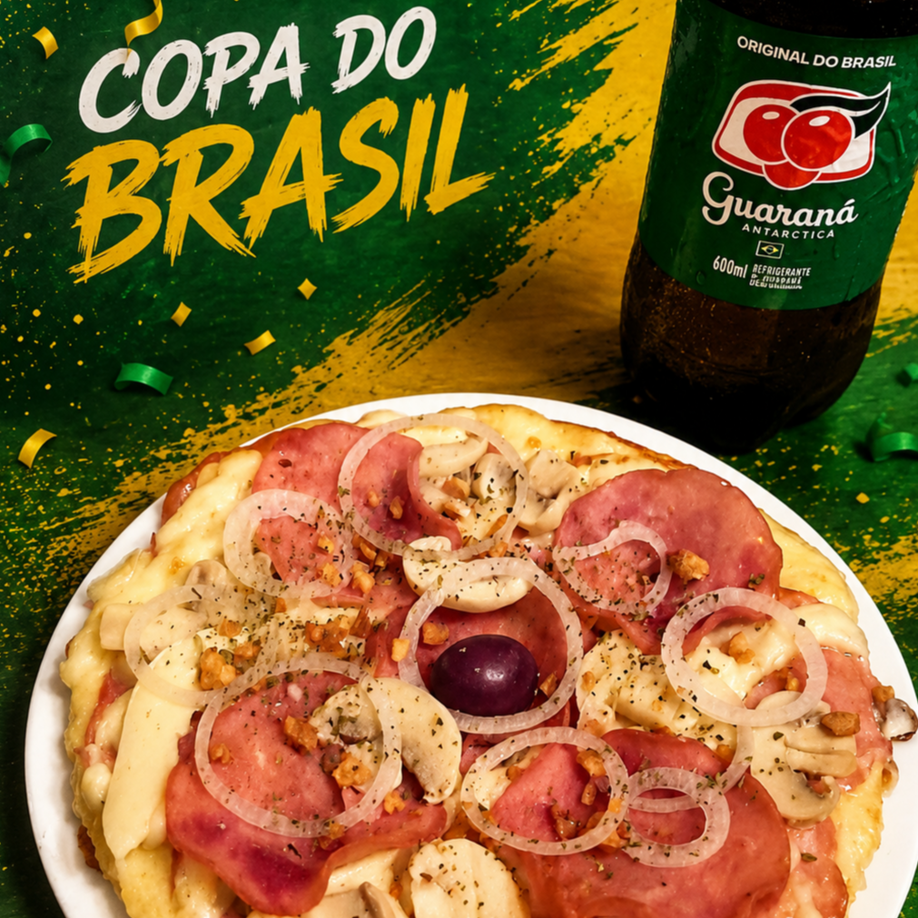 COMBO TORCIDA SOLO! "Sua torcida, seu jogo, sua pizza."