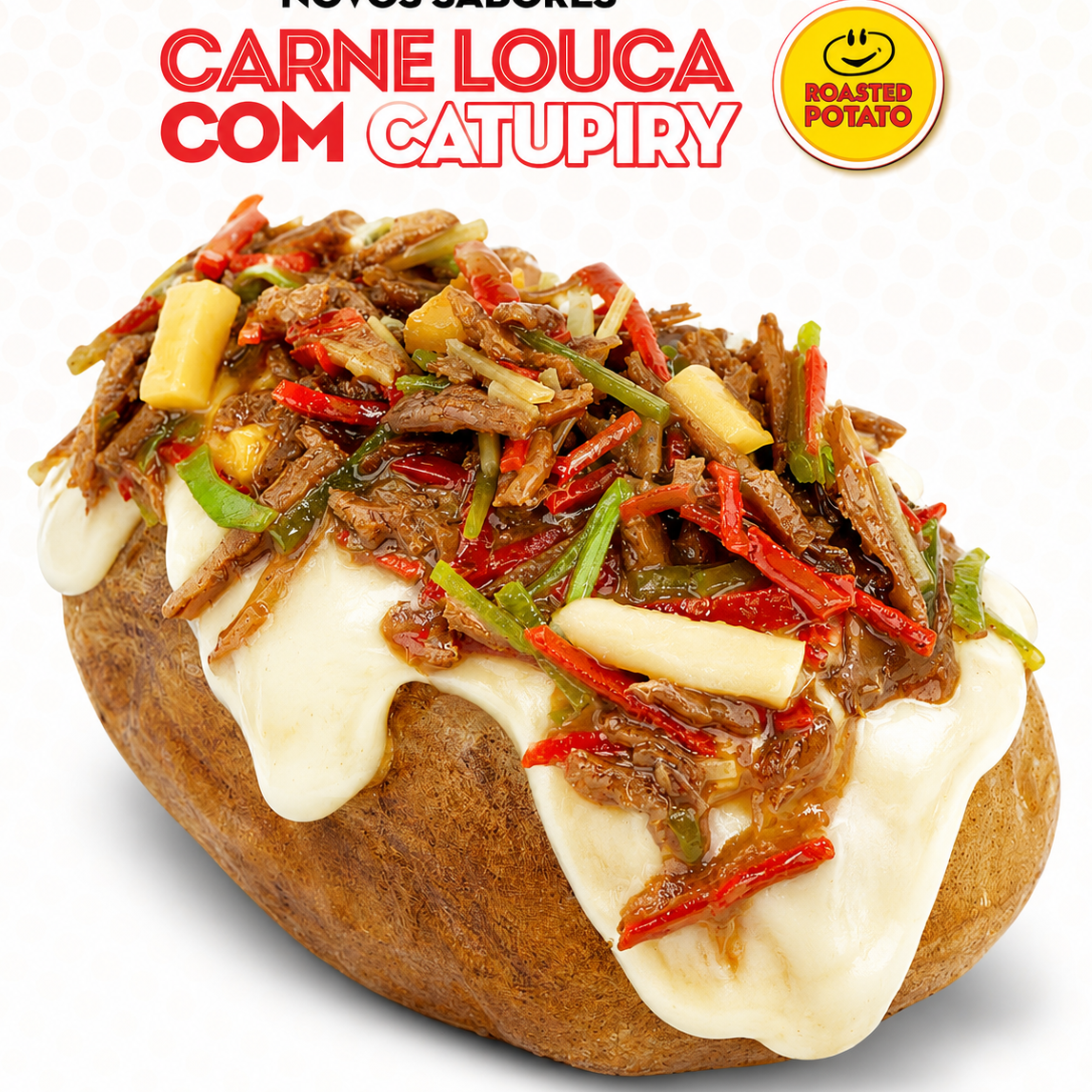 Carne louca + Catupiry