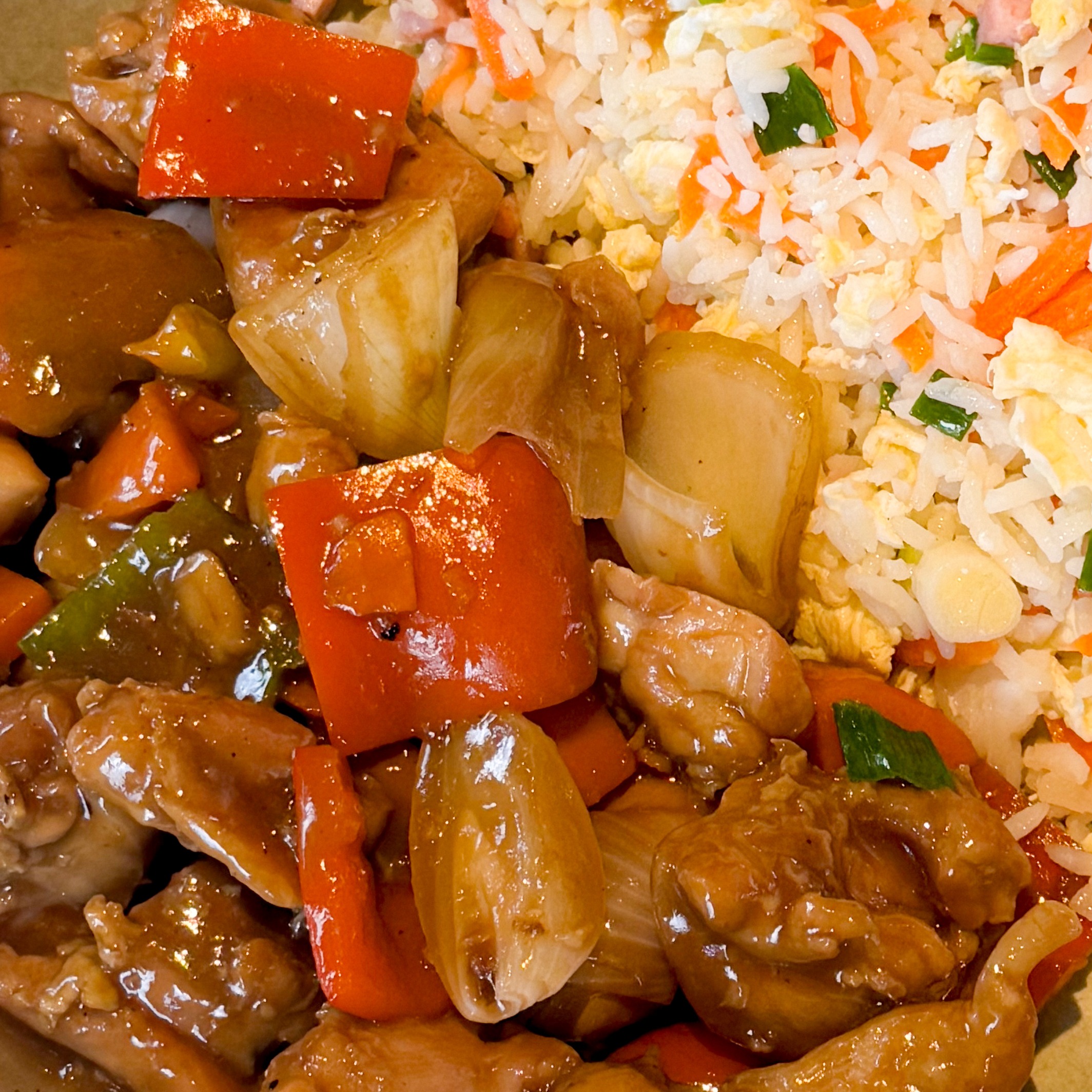 Frango Xadrez com Legumes Individual