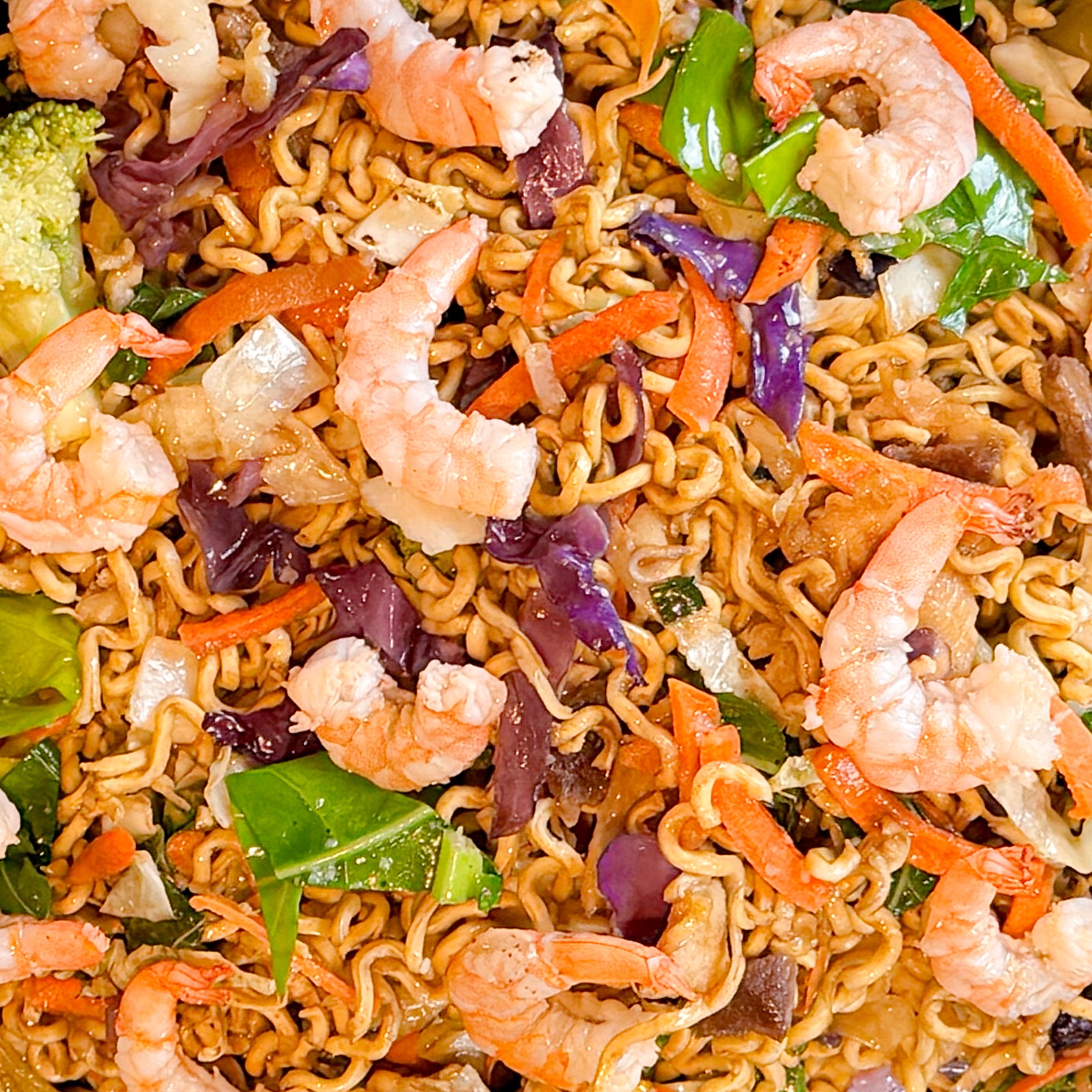 Yakisoba Camarão com Legumes Individual 500g