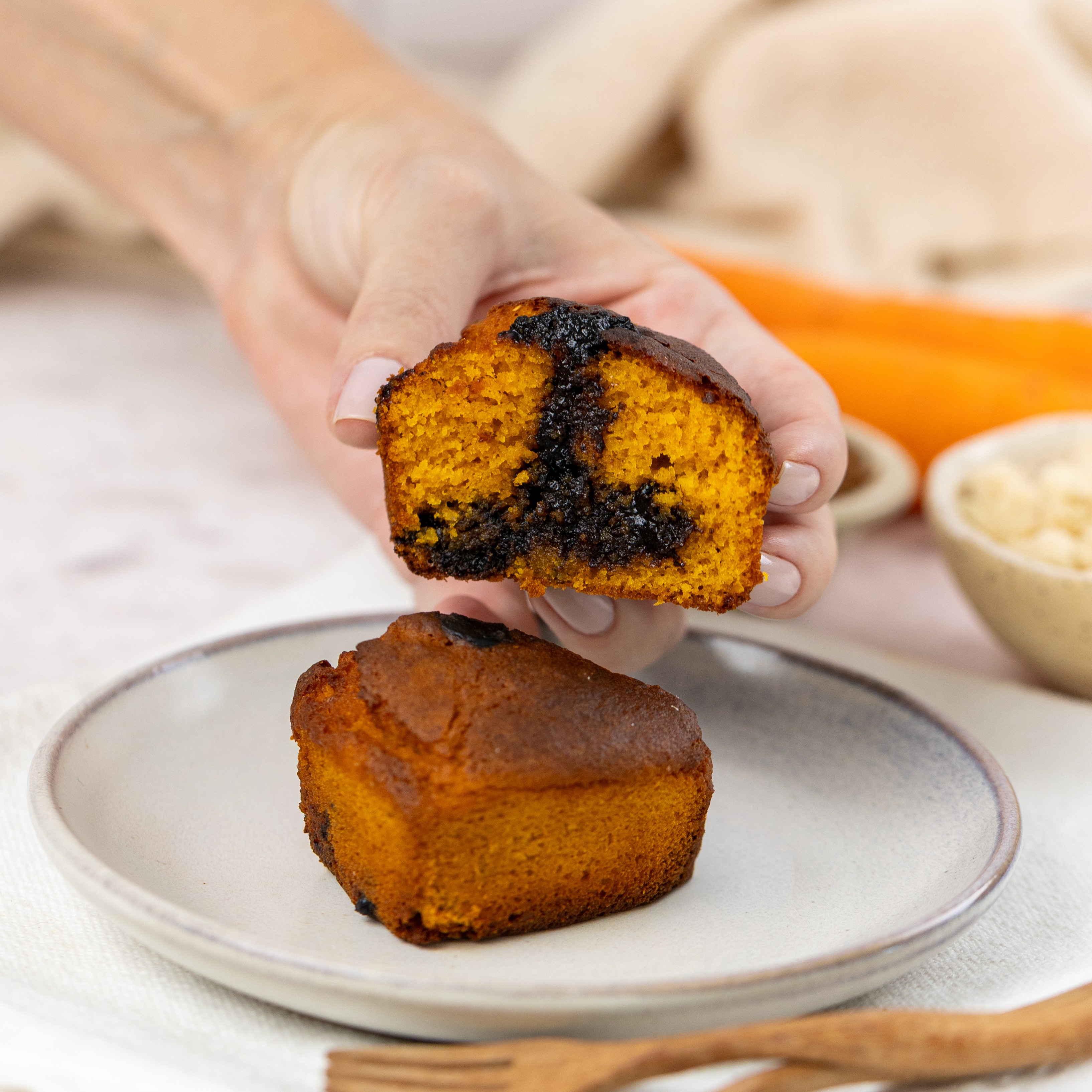 BOLO DE CENOURA LOW CARB