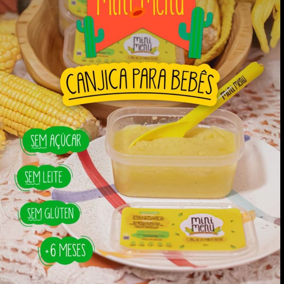 CANJICA PARA BEBE - SEM AÇUCAR
