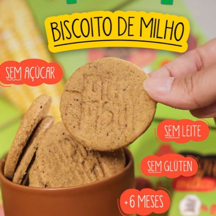 BISCOITO DE MILHO  PARA BEBÊS