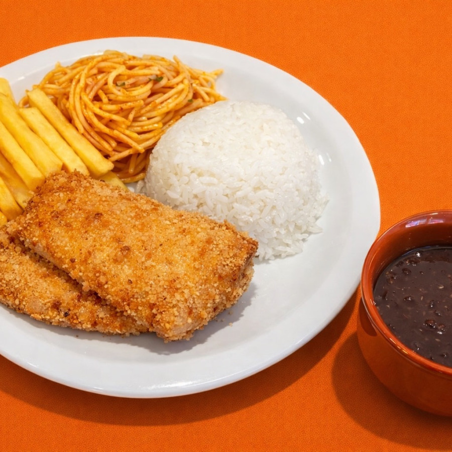 FILE DE FRANGO EMPANADO