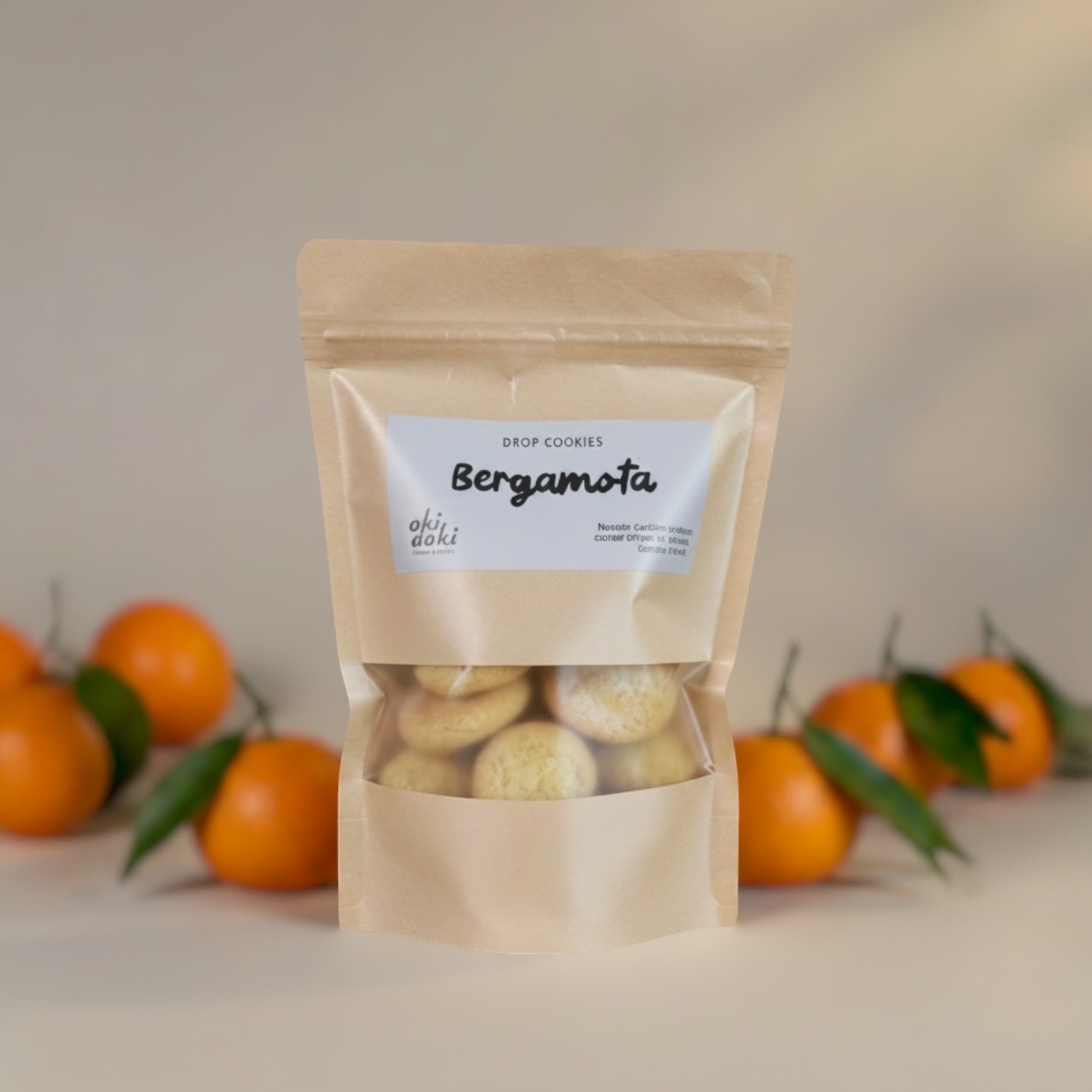 Bergamota Drop Cookies 150g