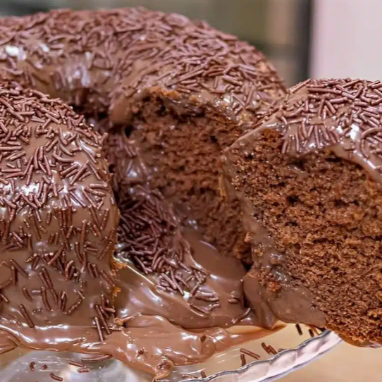 Bolo Vulcão de Chocolate