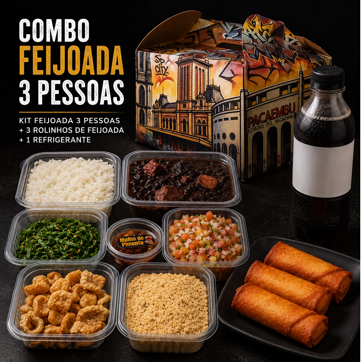 COMBO FEIJOADA – 3 PESSOAS