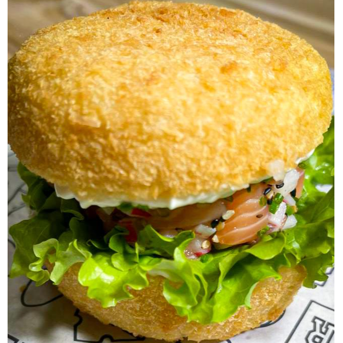2 x Japa burguer (salmão e kani)