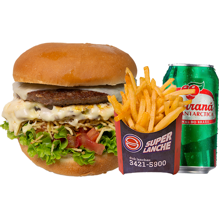 Combo Egg Bacon Salada