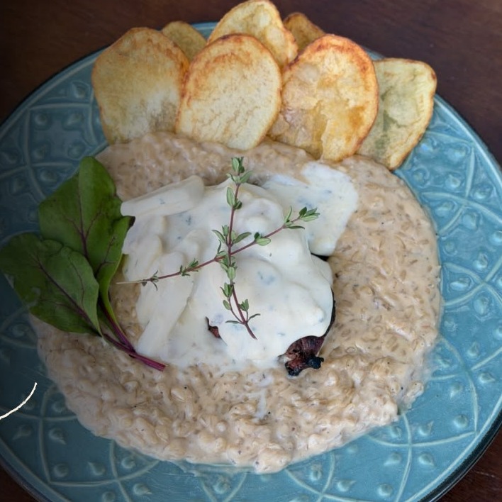 Escalopes de Filé Mignon e Risoto 