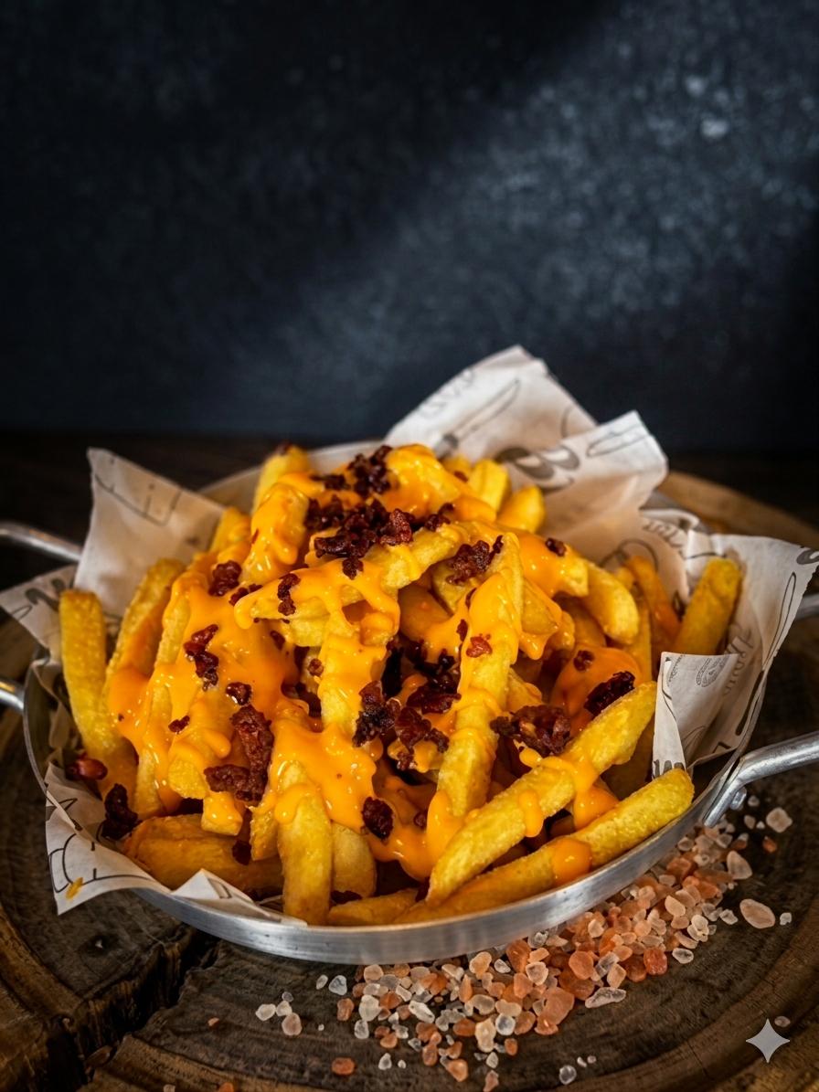 Batata Cheddar e Bacon