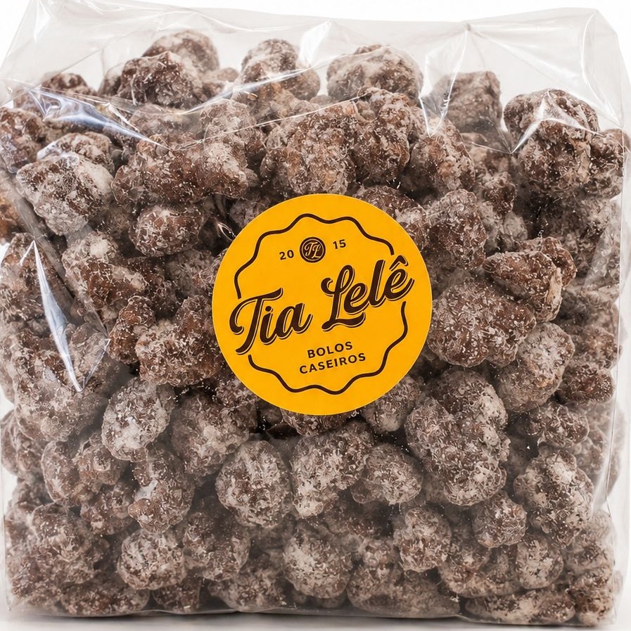 Pipoca Doce com Chocolate