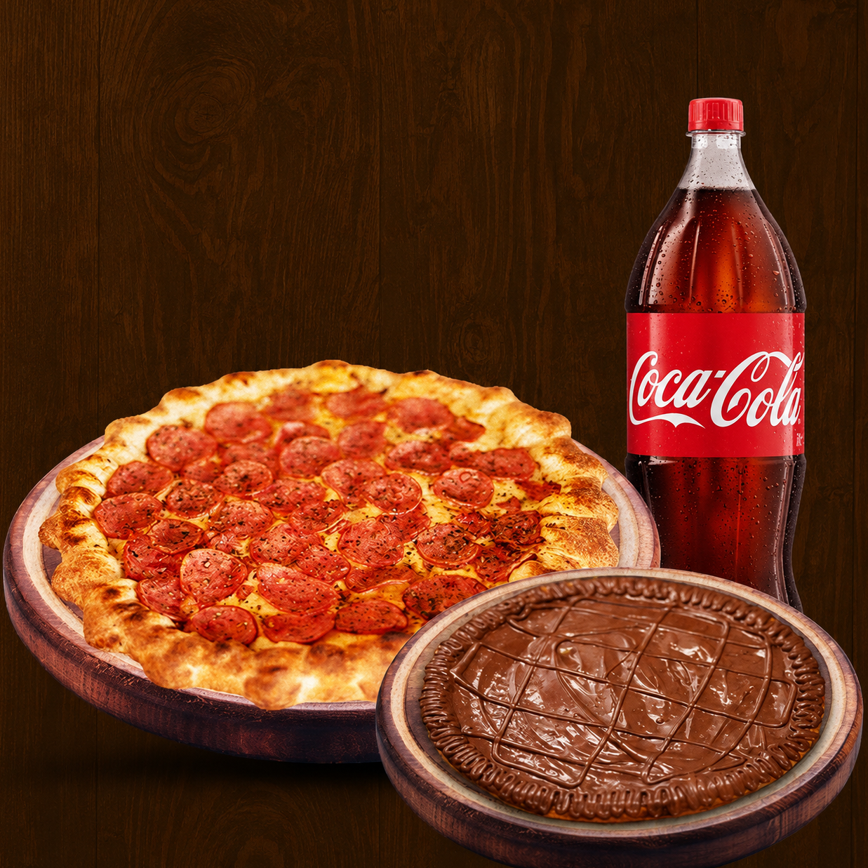 Pizza Grande + Broto + refri grátis