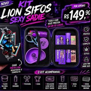 KIT COMPLETO LION CIRCUS - SEXY SADIE