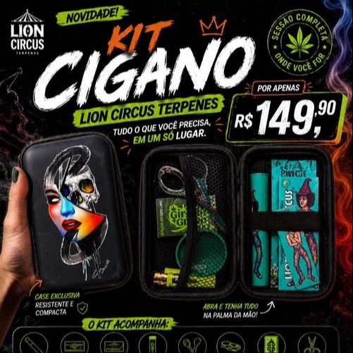 KIT COMPLETO LION CIRCUS - CIGANO