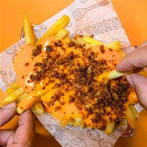 Fritas + Cheddar + Bacon