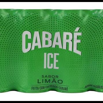 ICE CABARÉ LIMÃO LATA 269ML FARDO C/ 12