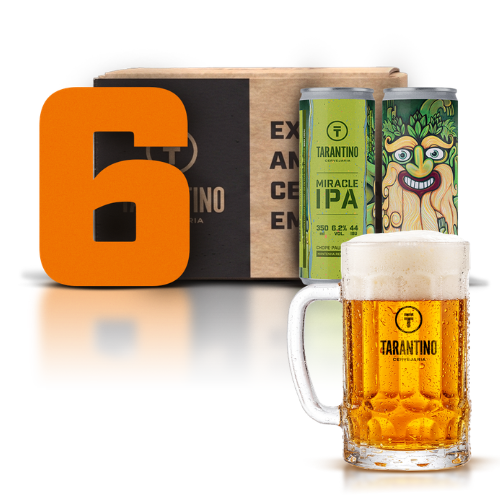 6 Pack | Mix Lata 350ml | 10% OFF + Caneca 500ml