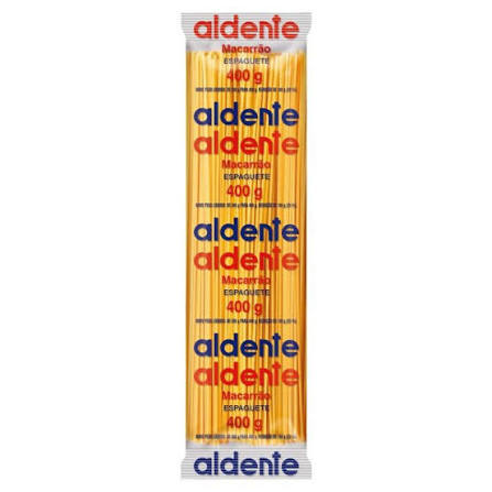 MACARRÃO ALDENTE ESPAGUETE 400G