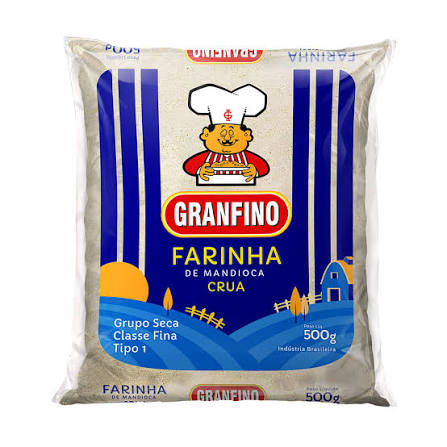FARINHA DE MANDIOCA CRUA 500G