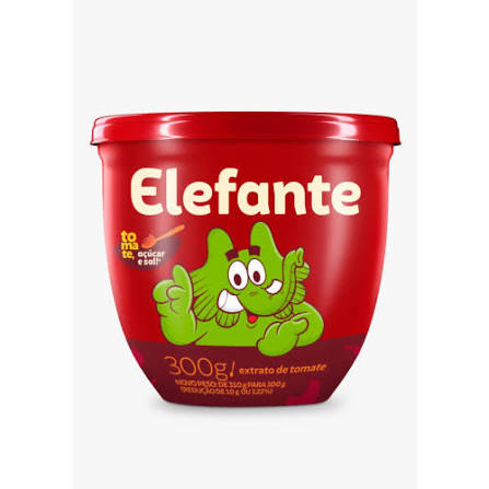 EXTRATO DE TOMATE ELEFANTE 300G