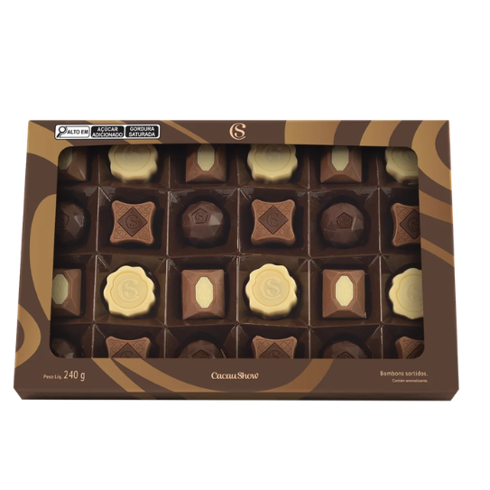 Caixa de Bombons Sortidos 240g