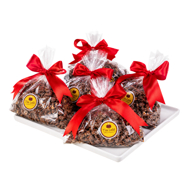 Pipoca Doce com Chocolate