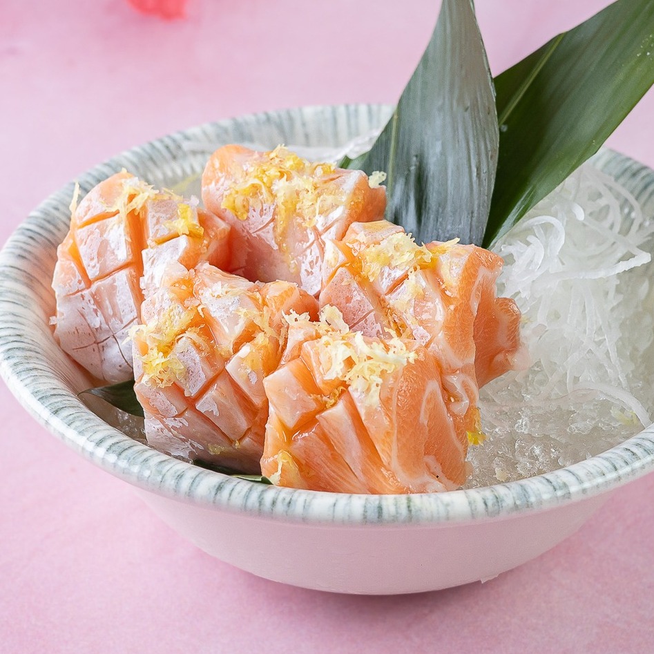 Sashimi Barriga de Salmão