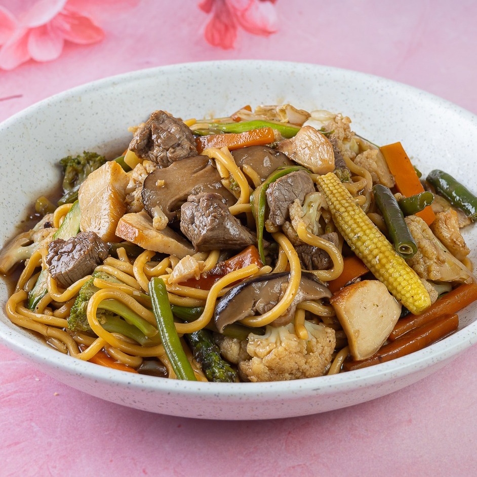 Yakissoba Crocante de Mignon e Frango