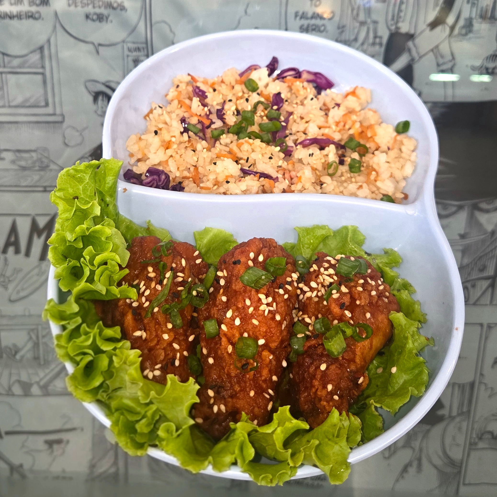 KFC + YAKIMESHI + SALADA