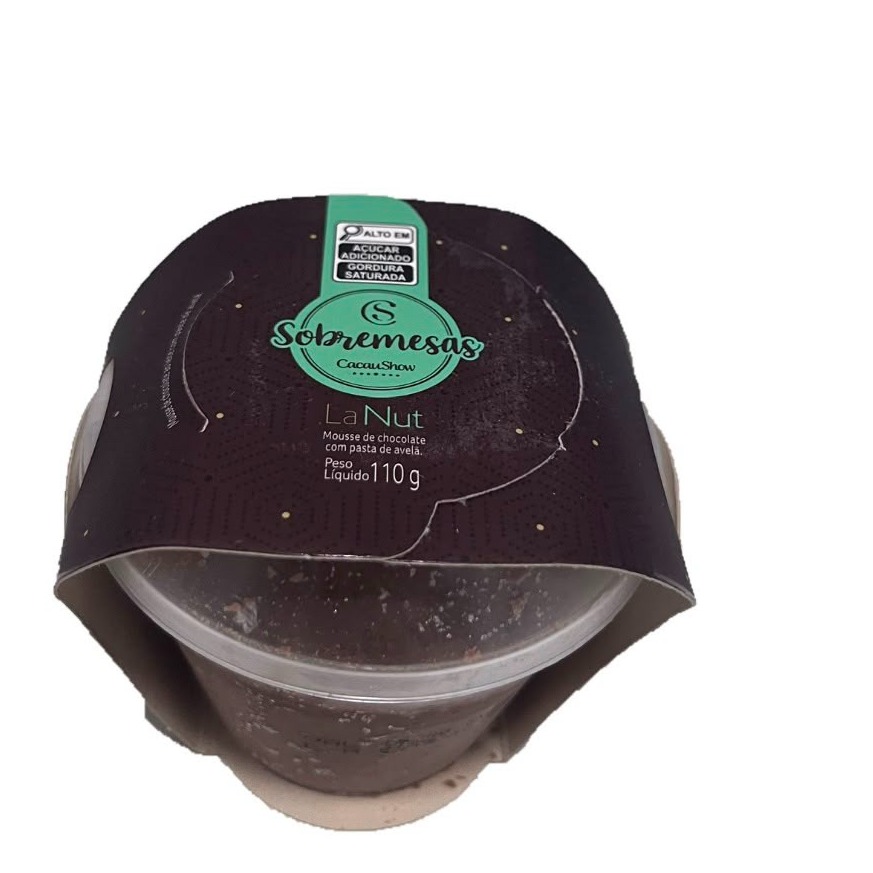 Mousse Lanut avelã 110g