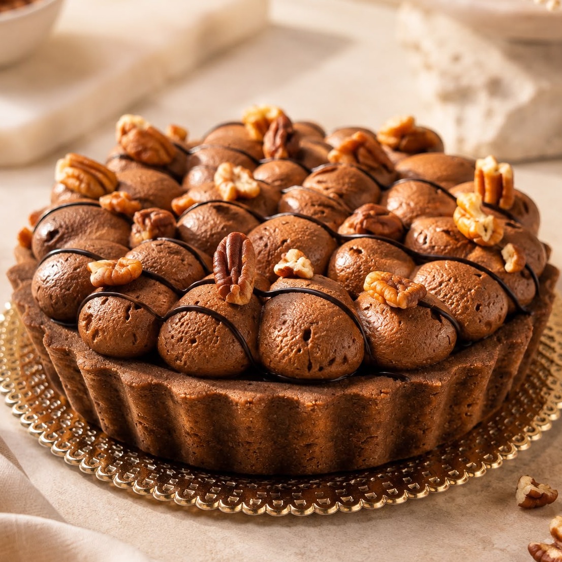 Torta de Chocolate com Nozes™