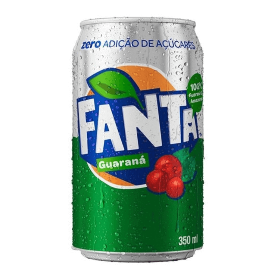 Fanta Guaraná zero Lata