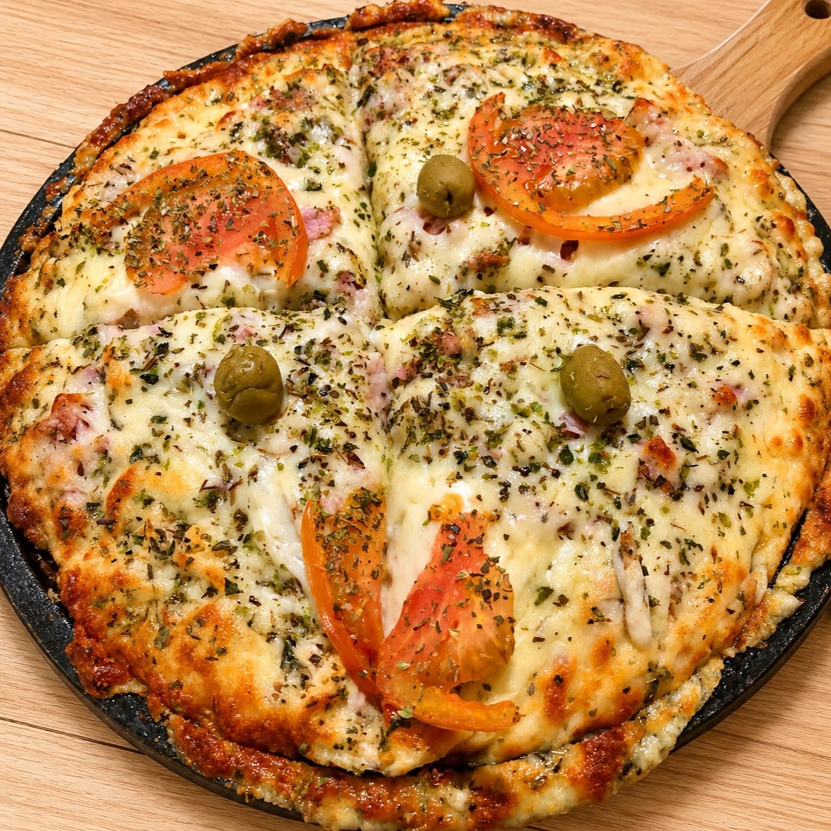 Pizza P ( 4 pedaços )