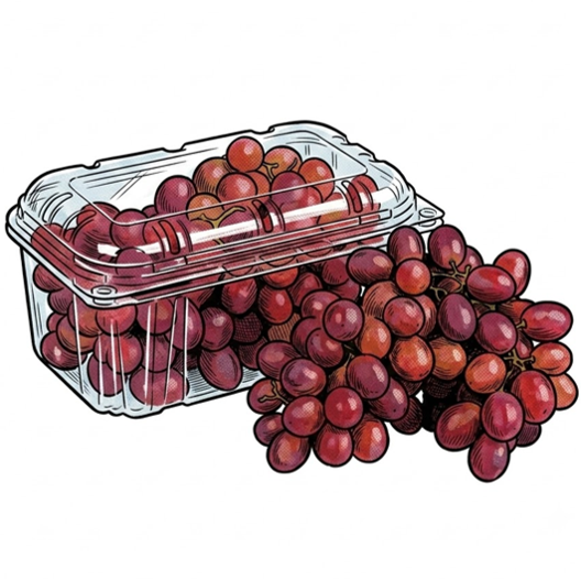Uva Vermelha S/ Semente Emb.500g