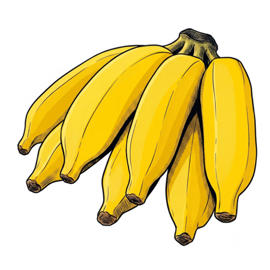 Banana Prata Penca 1100g