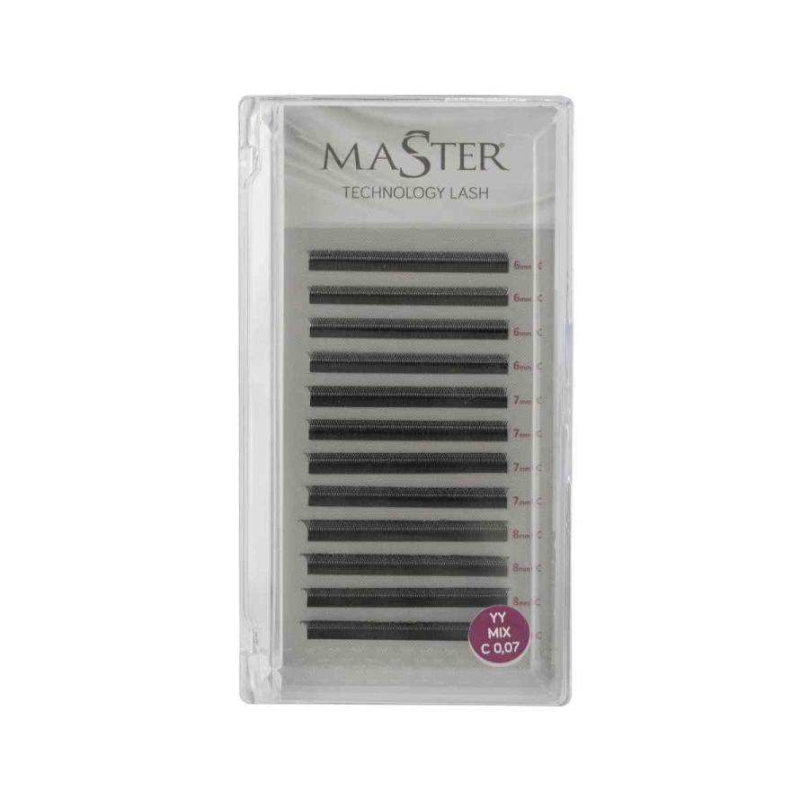 Cilios Master YY C Preto Mix 8-13