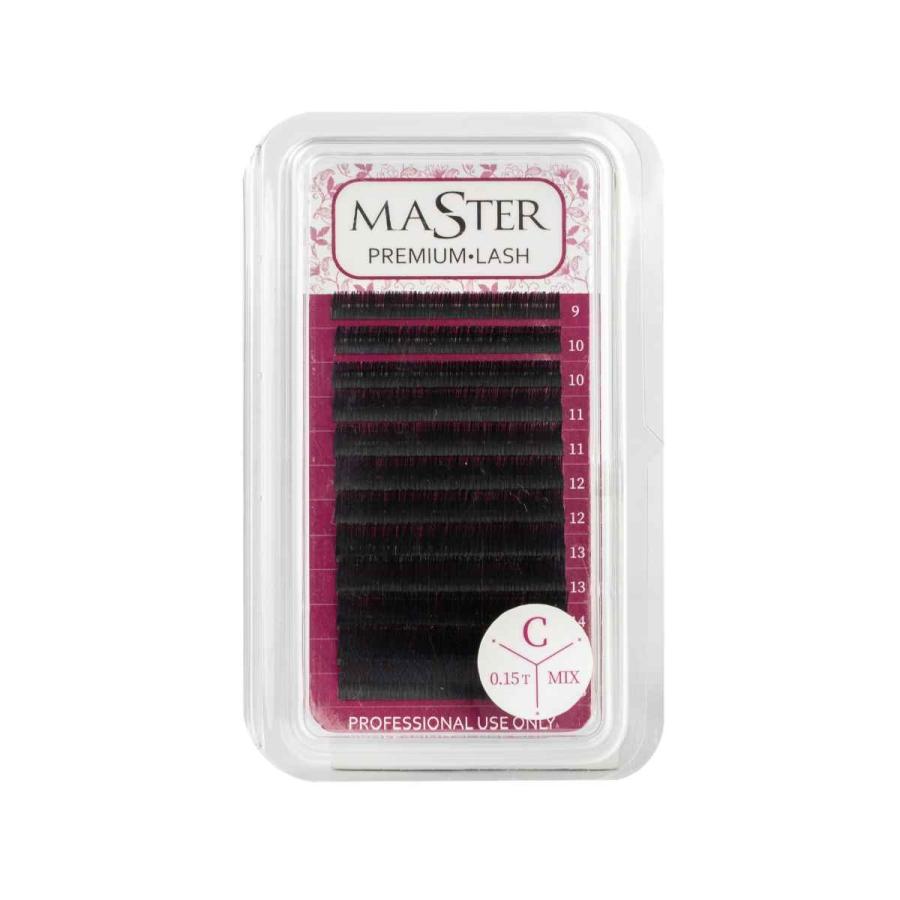 Cilios Master Mix Clássico Preto Curvatura C