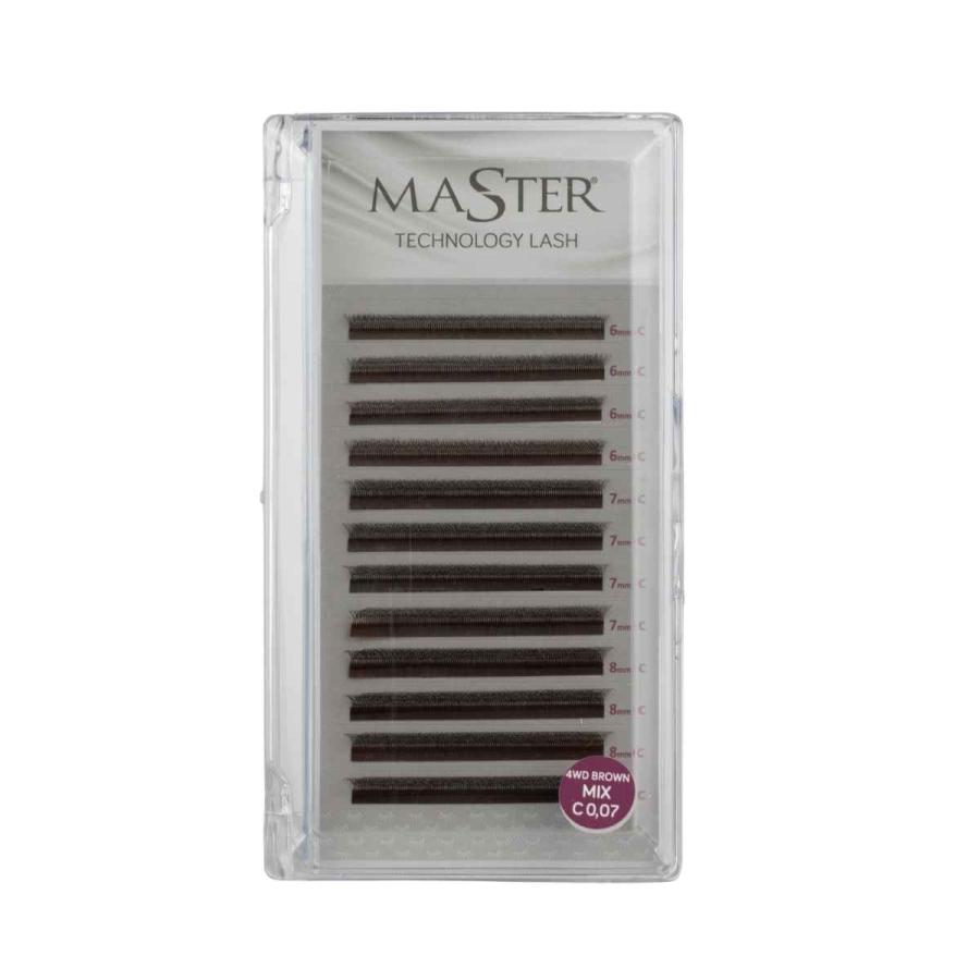 Cilios Master W 4C Marrom Mix 8-13