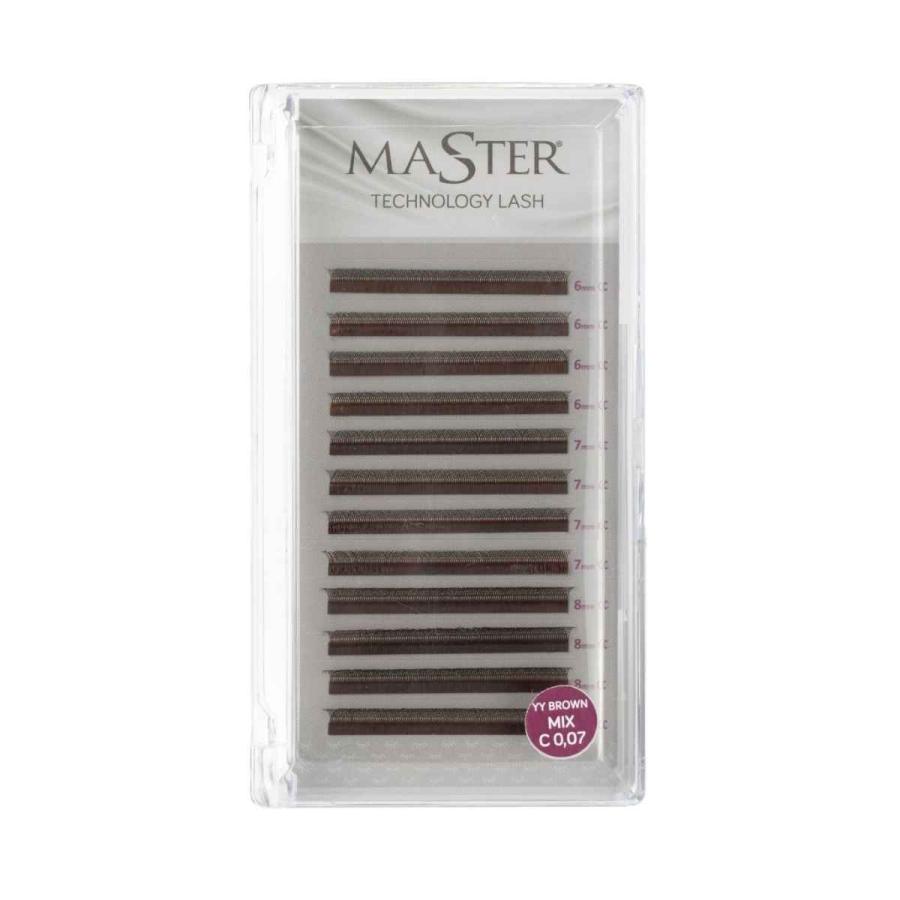 Cilios Master YY C Marrom Mix 8-13