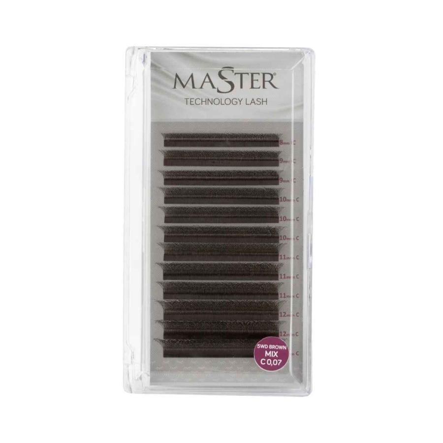 Cilios Master W 5C Marrom Mix 8-13
